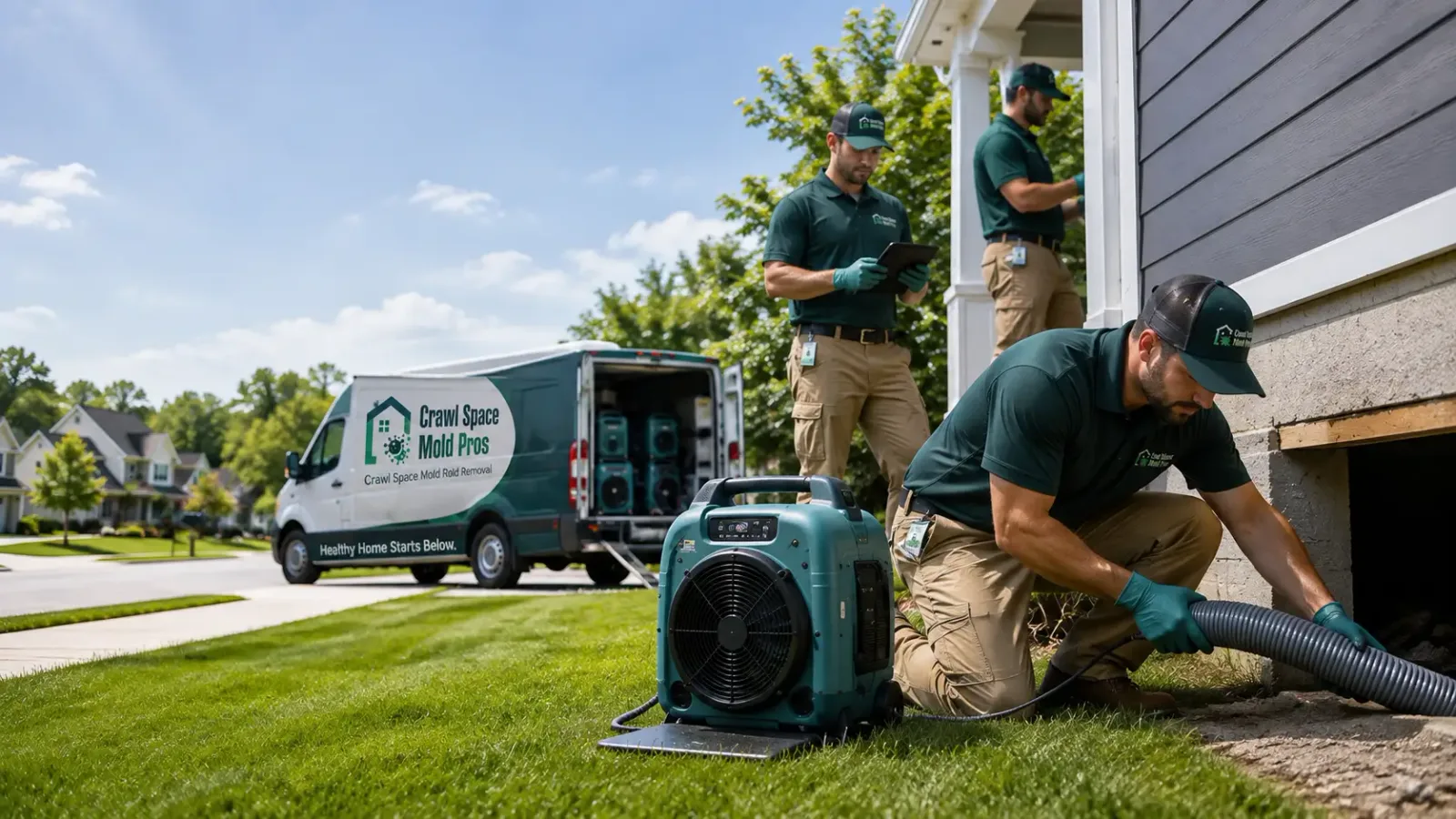 Crawl Space Mold Removal in Harwich, MA